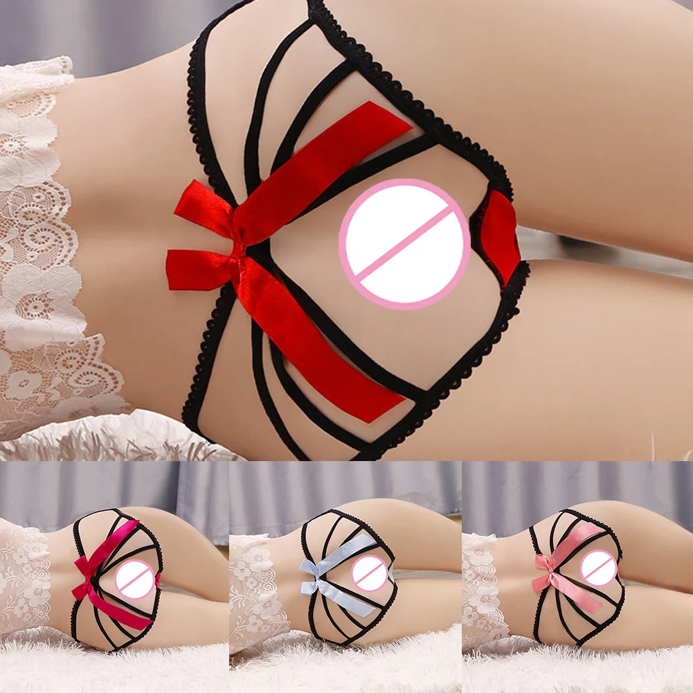 

Breathable Bowknot Hollow Lace Underwear Home All Seasons Wear Brand New Condition Home Sleep Use Low Waist Style