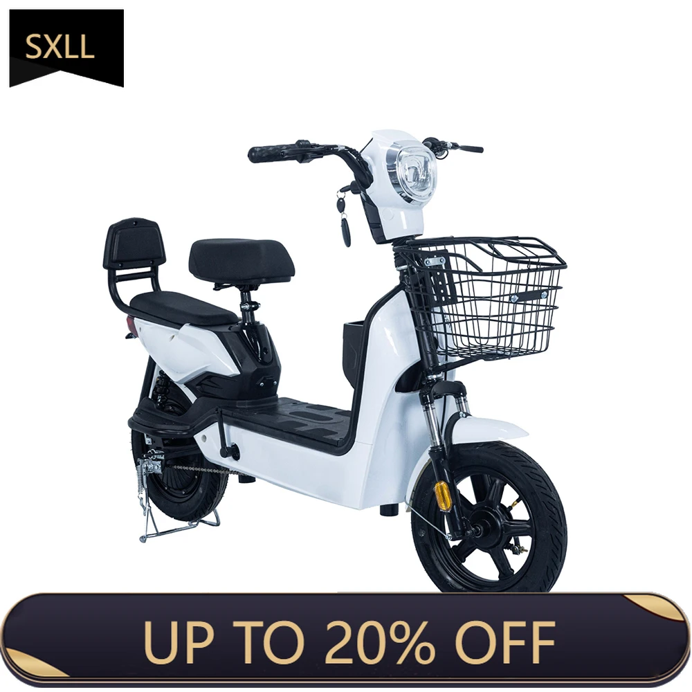 

SXLL New Adult Electric Bike High-Speed 350-Watt Two-Wheel Electric Road Bike