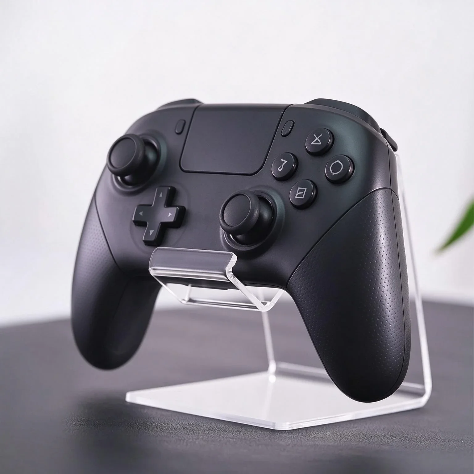 Single Layer E-sports Desktop Acrylic Controller Display Stand Game Controller Storage Rack Multi Model Universal Display Cases