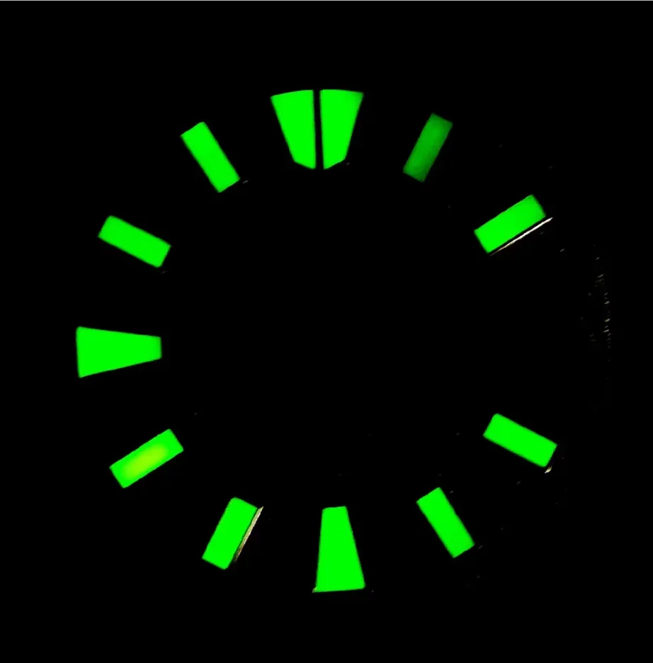 Dia 29mm Green Luminous Dial NH35 Watch Dial Fit For NH35 NH36 Movement 29mm Watch Faces Dial Modified parts