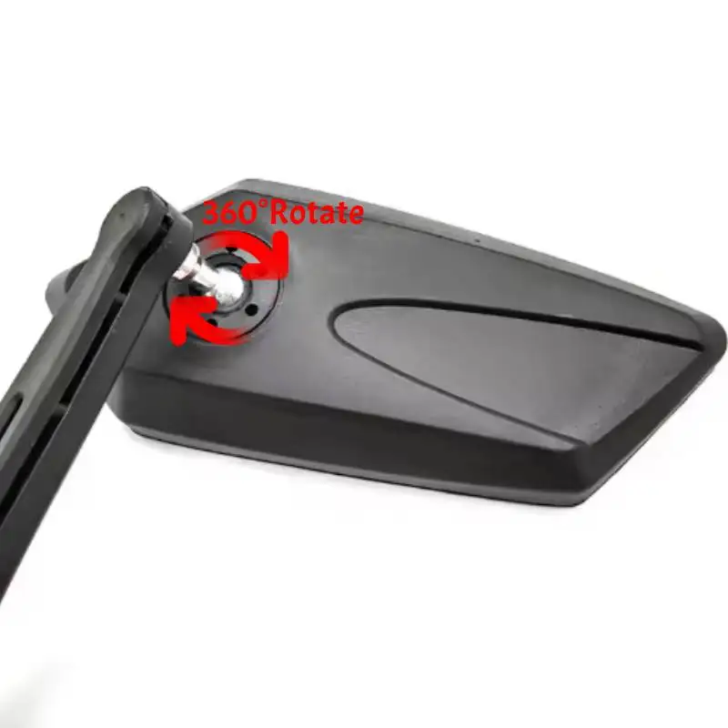 Motorradspiegel, Lenker-HD-Weitwinkel, verstellbare Rückspiegel für Honda-Roller, E-Bikes, universeller Fahrrad-Seitenspiegel. – Detail 12