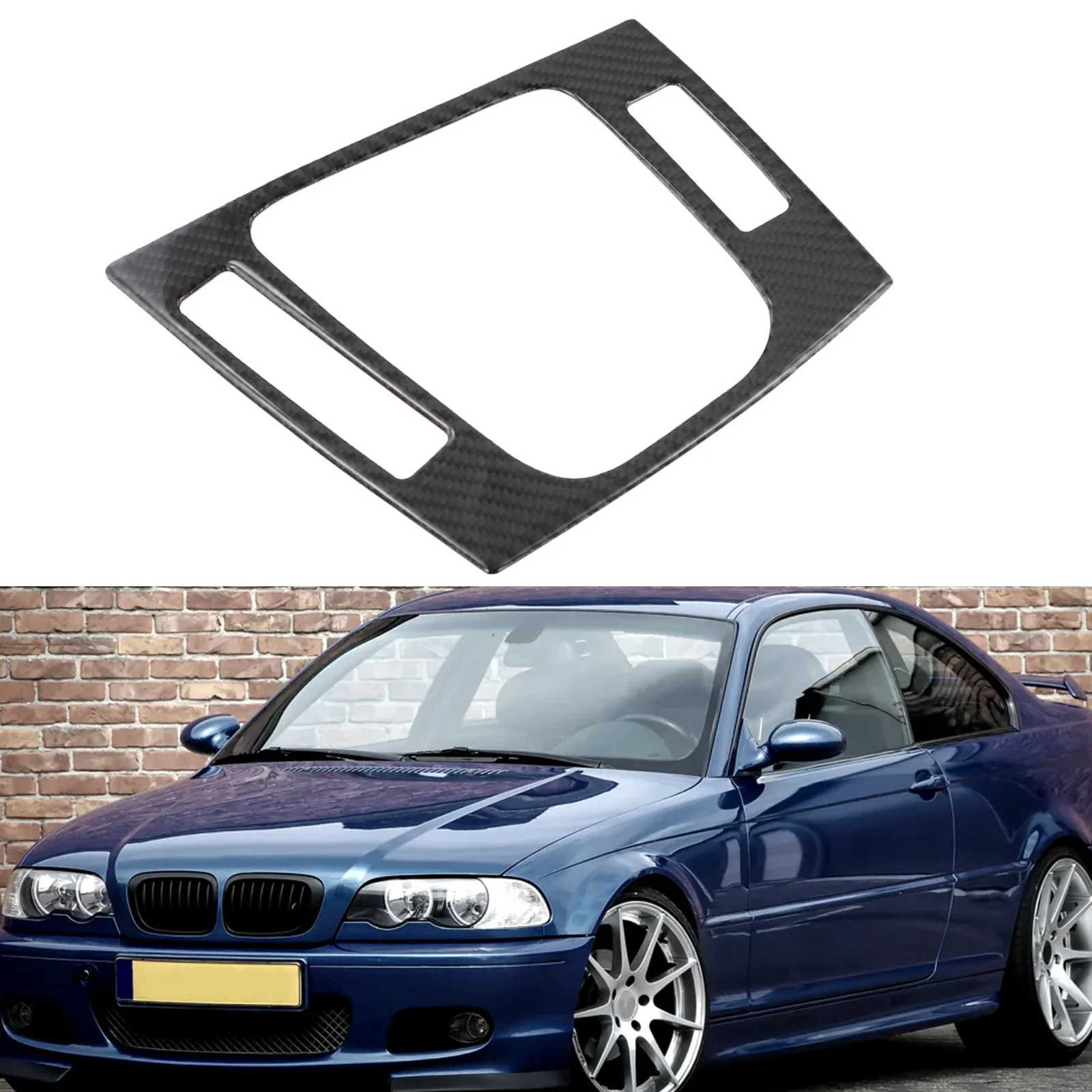 Gear Shift ​Trim Panel Cover Accessories Easy Installation Repair Replacement Spare For BMW For M3 For E46 98-05