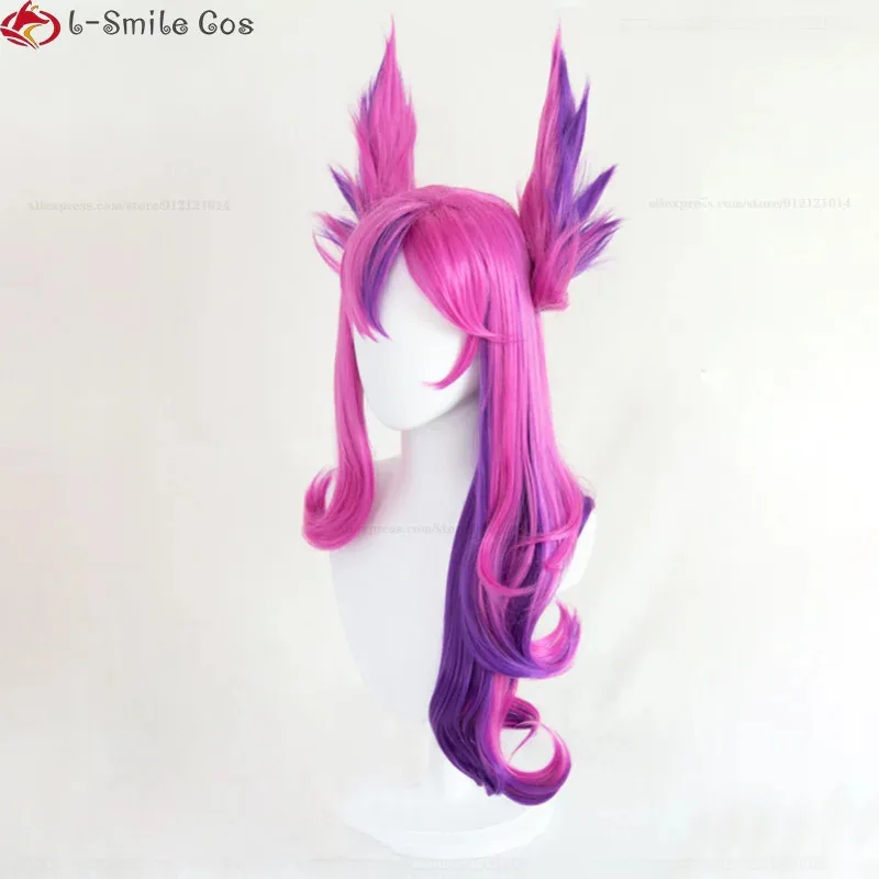 

The - by ChinaGame LOL Xayah Косплей Парик Звезда Гарантия Изделие из первого продукта, созданное в Китае