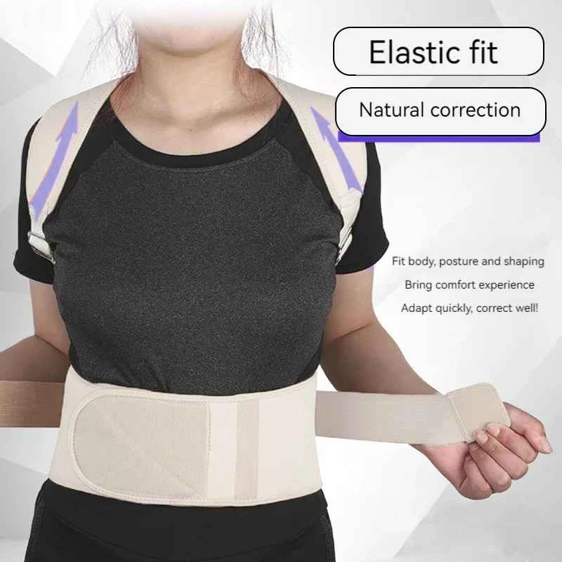 Top Adjustable Magnet Posture Corrector Back Corset Belt Straightener Brace Shoulder Corrector Lumbar Postura Braces Supports