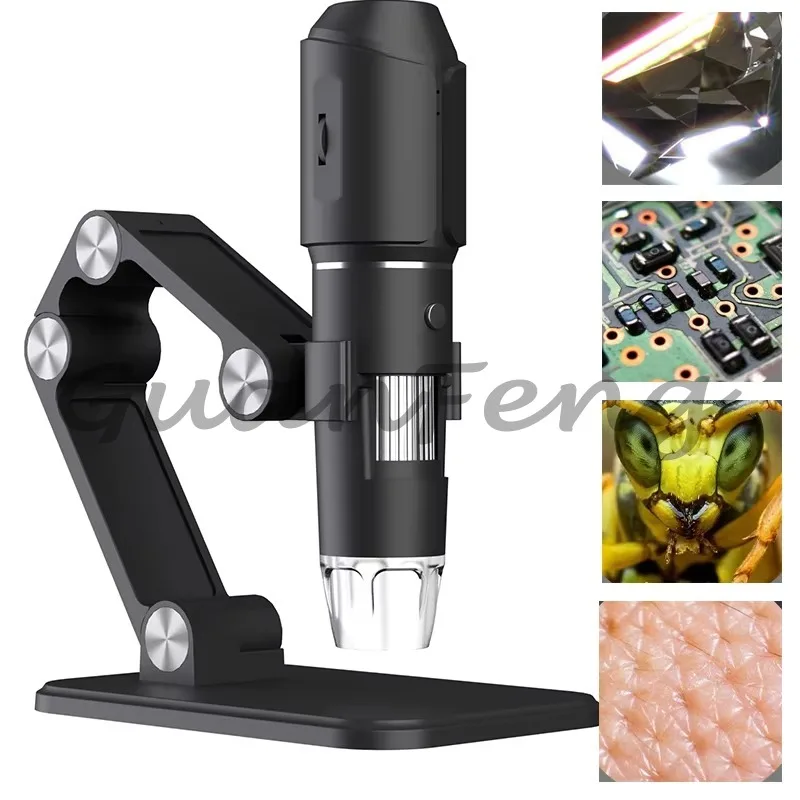 High definition digital microscope, adjustable stent electron microscope