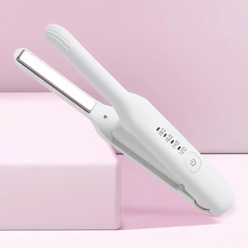 مكواة فرد الشعر المسطحة، أدوات تصفيف الشعر المسطحة، تسخين سريع، مع درجة حرارة قابلة للتعديل للمنزل و