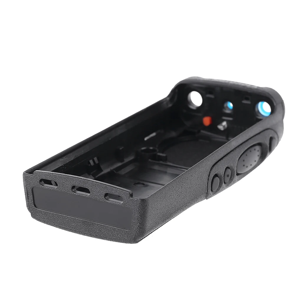 Caso preto para casca frontal, tampa protetora contra poeira para motorola gp328 pro5150 gp340, acessórios de rádio, download gratuito