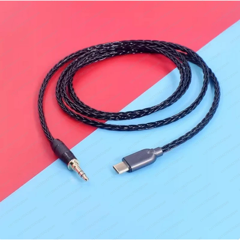 For Bowers Wilkins BW Px8 Px7 Pi7 Pi8 Upgrade Cable USB C To 3.5mm 4.4mm Balanced Audio Cable