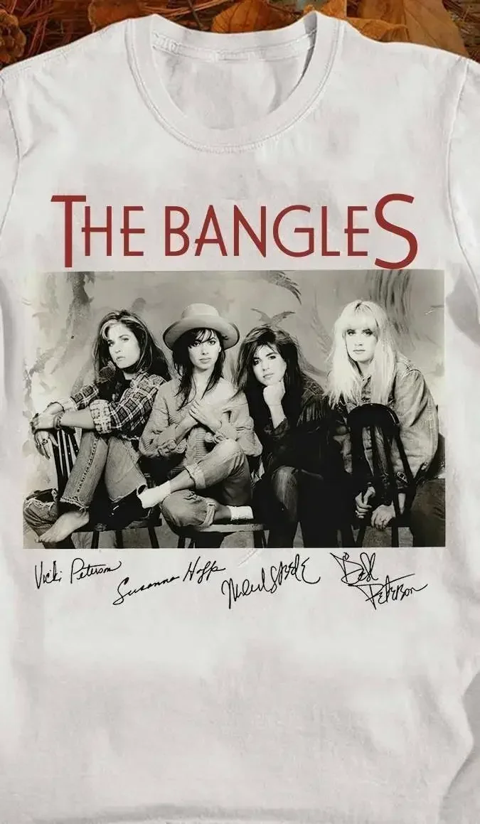 The Bangles Signature White T Shirt Size S-3XL Fast shipping