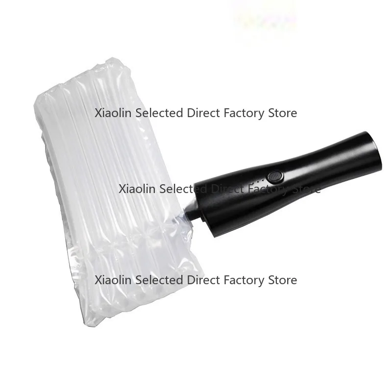 Portable air column bag and roll inflator, cushioning packaging air cushion machine, logistics packing machine