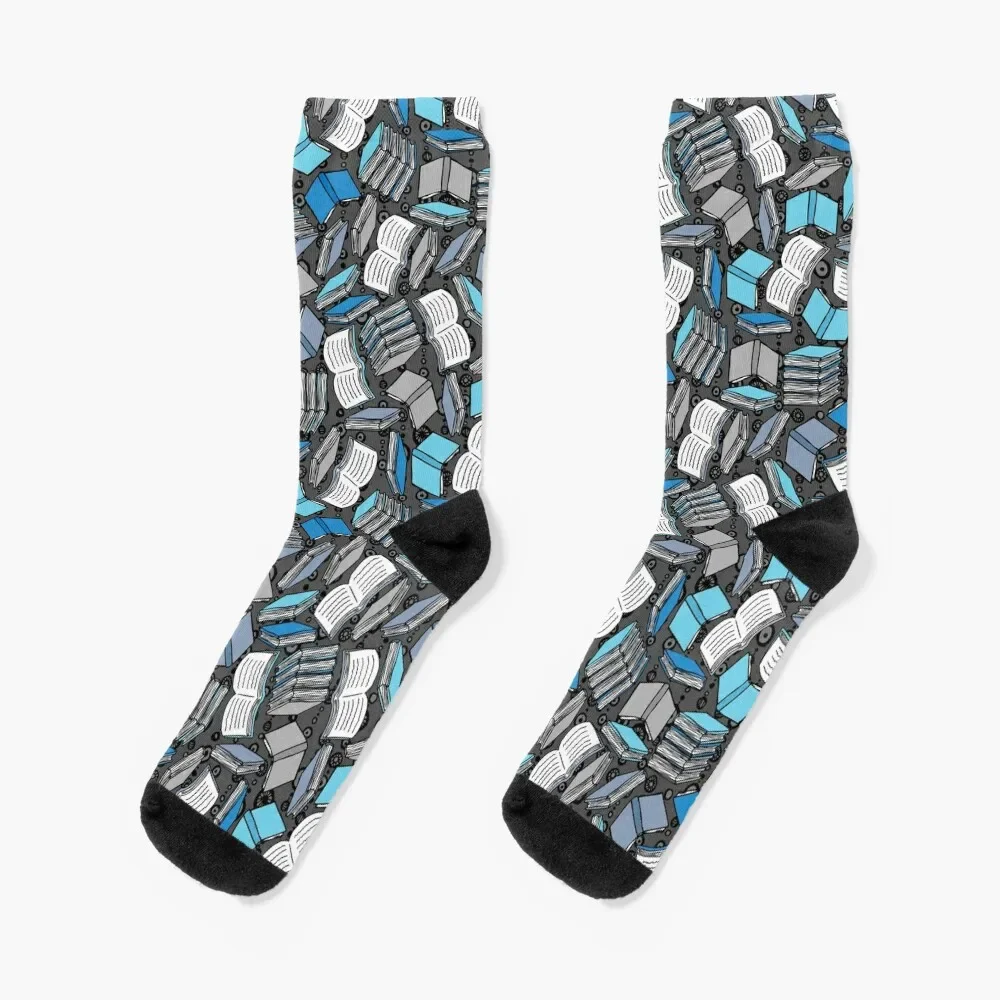 

So Many Books... Socks snow custom Socks Male Women's