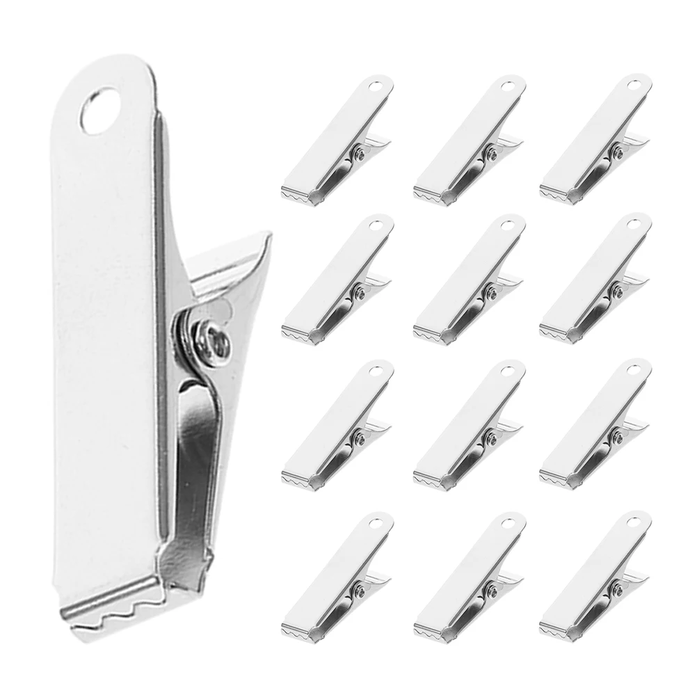 

Metal Alligator Clips Clamps For Electrical Testing Mini Wire Clamps Strong Grip Durable Conductive Lab Tools