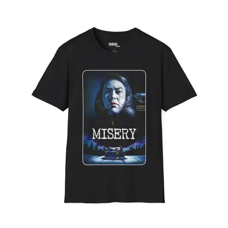 Misery Horror Movie T-Shirt, Film Tee, Pop Culture Shirt, Scary Novel Clothing, Stephen King, Nimrod Funk, Gift, Movie Fan
