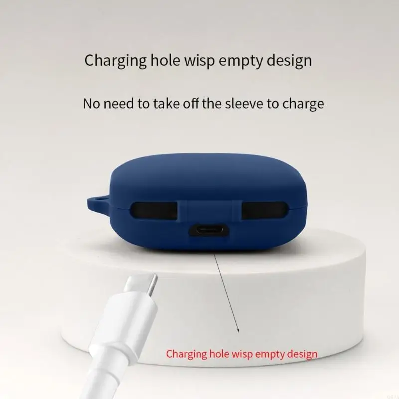 Silicone Earphone Protective Case for Oneplus Buds Pro 2 Wireless Headphone Protector Case Cover Shell Housing Anti-dust Sleeve