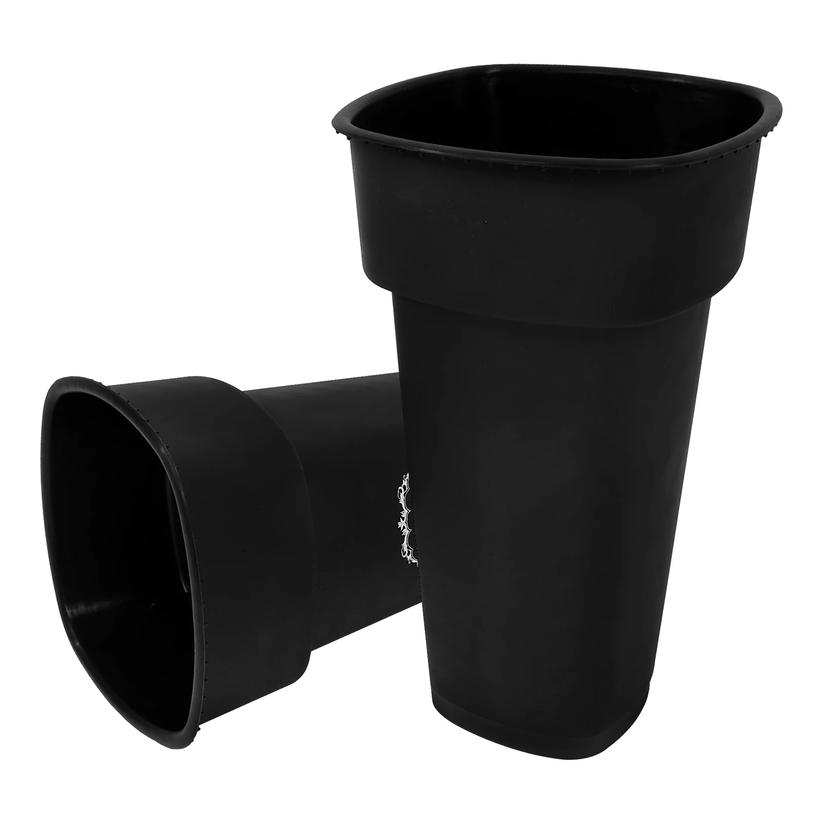 Cubos de flores rústicos, soportes de flores de plástico PP para mesa, boda, hogar, Patio, dormitorio, sala de estar, planta decorativa, 2 uds.