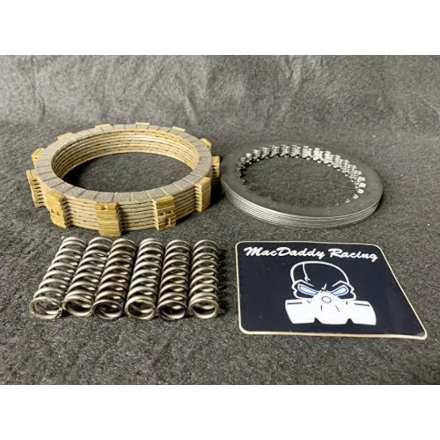 

Clutch Kit with FULL SIZE FIBERS for Yamaha YFZ450R '09'13 YFZ450 ('04'13) HighPerformance OffRoad Motorcycle Clutch System wit