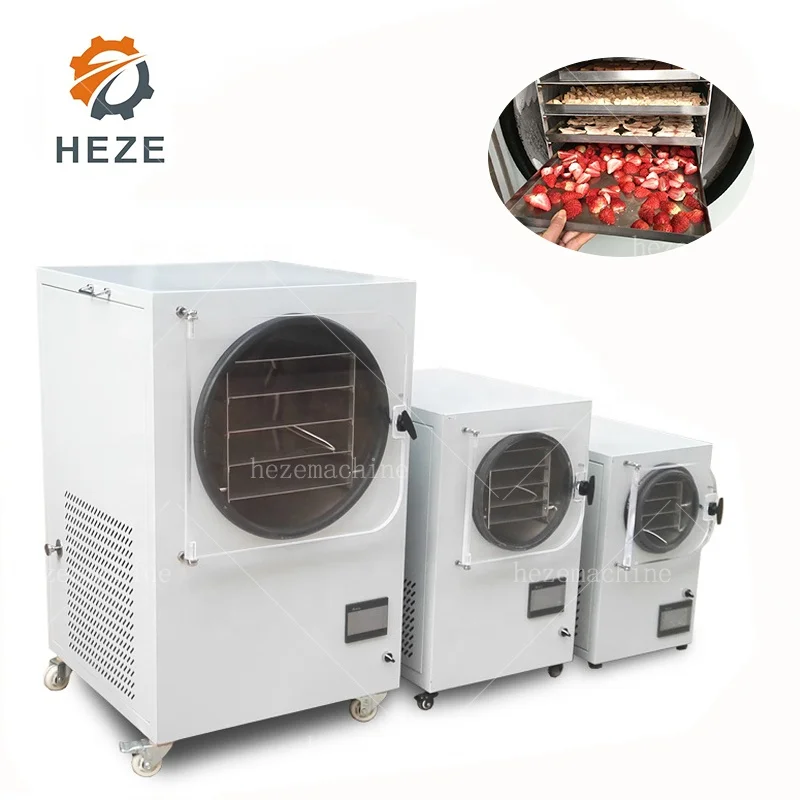 4~6kg Small Vacuum Drying Machine  Dryer Industrial Mini Home Laboratory Food Lyophilizer