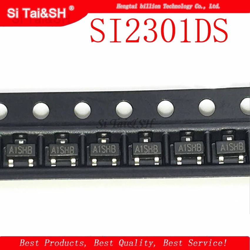 20pcs/lot SI2301DS SI2301 A1SHB SOT-23 transistor