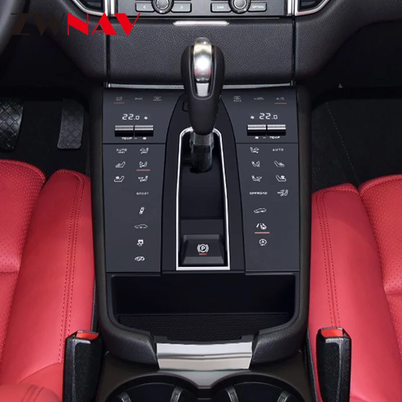 

NEW Car Saddle panel For Porsche Macan 2014-2021 Full Touch Panel Car Interior Modiification Center Console Handrail