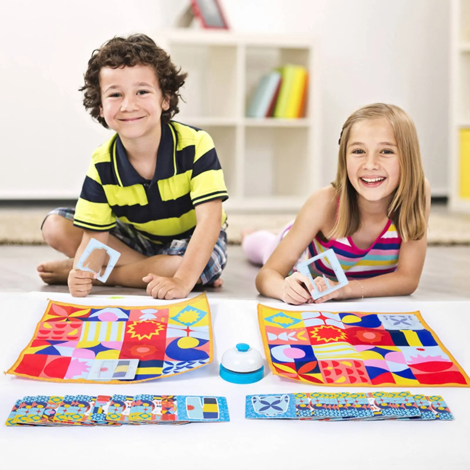 Color and Shape Matching Toy Improves Concentration Pattern Recognition Game Kids Reaction Speed Game for Classroom