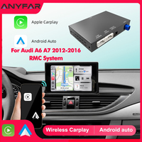 Wireless Carplay Android Auto Interface Retrofit Kits For Audi RMC System  A6 C7 A7 2012-2016 Decoder Box Module Airplay