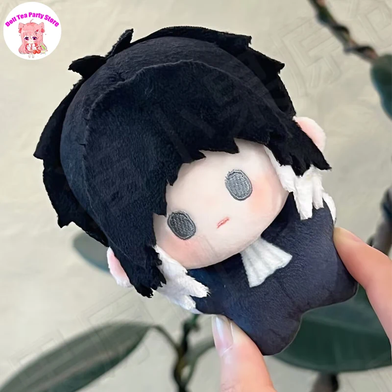 

Ryunosuke Akutagawa Mini Cotton Doll Adorable Print Starfish Body 10CM Pendant Plush Dolls Anime Keychain Toys Xmas Gift