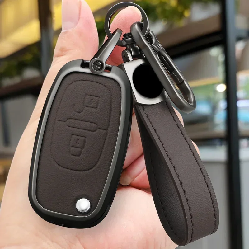 

Fashion Zinc Alloy 2 Buttons Car Key Case Cover Fob For DongFeng DFM 580 370 S560 AX7 AX5 AX4 AX3 MX5 Auto Accessories Protector