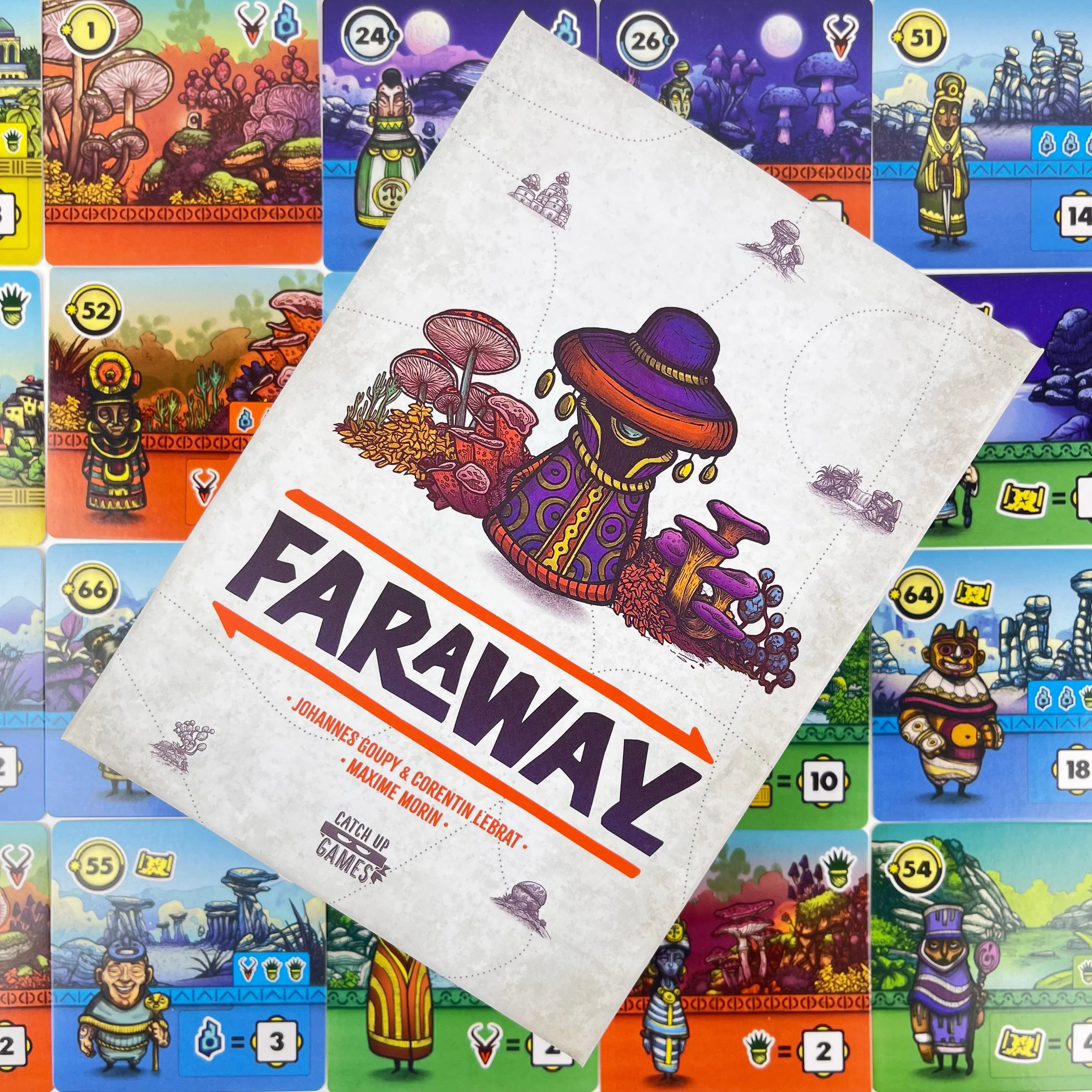 FARAWAY 英語ボードゲーム |   113 カードの基 - Party Games Multiplayer のレビューと価格