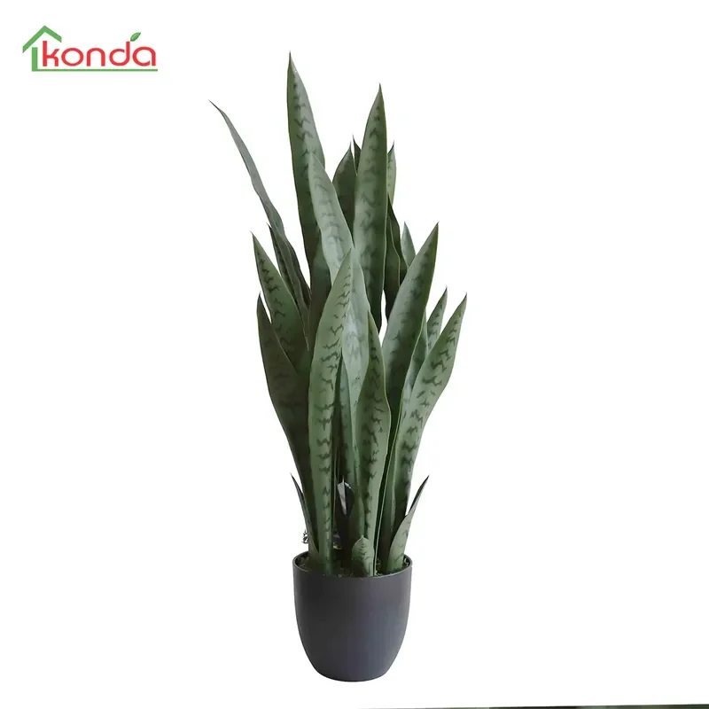 Factory Direct Price Artificial Snake Plant Artificial Agave Plant for Home Decor UV Resistant for All Indoor Spaces