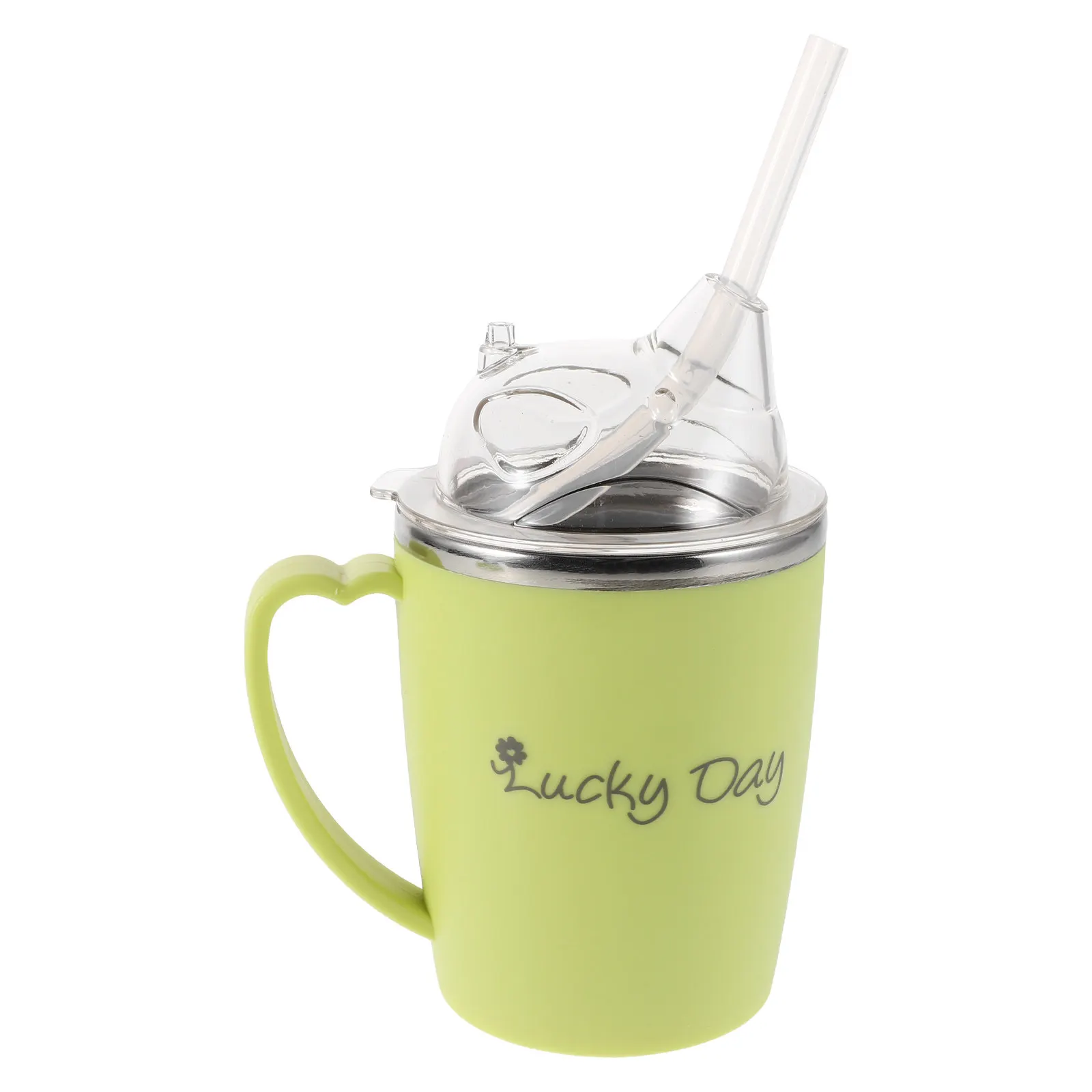 Convalescent Nursing Cup for Disabled Elderly Pregnant Patients Patient Feeding Drinking Cup Straw Porridge Soup Water Liquid