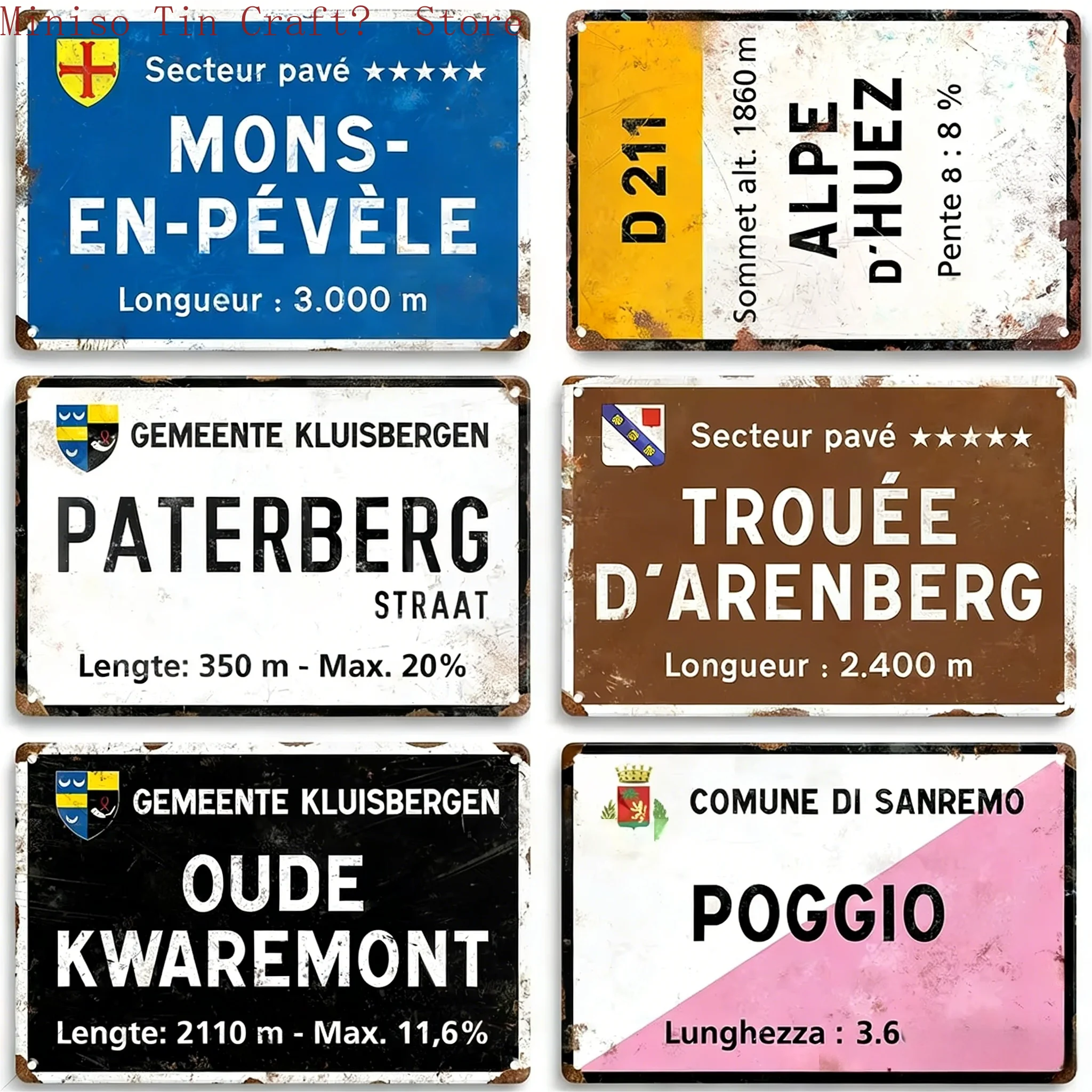 

1 шт. 2D жестяная вывеска - винтажная жестяная вывеска в виде самолета и компаса, идеально подходит для подарка пилота