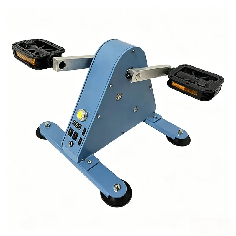 Portable Pedal Power Generator Coreless Brushless Permanent Magnet Fitness Power Generation for Outdoor Emergency Charging
