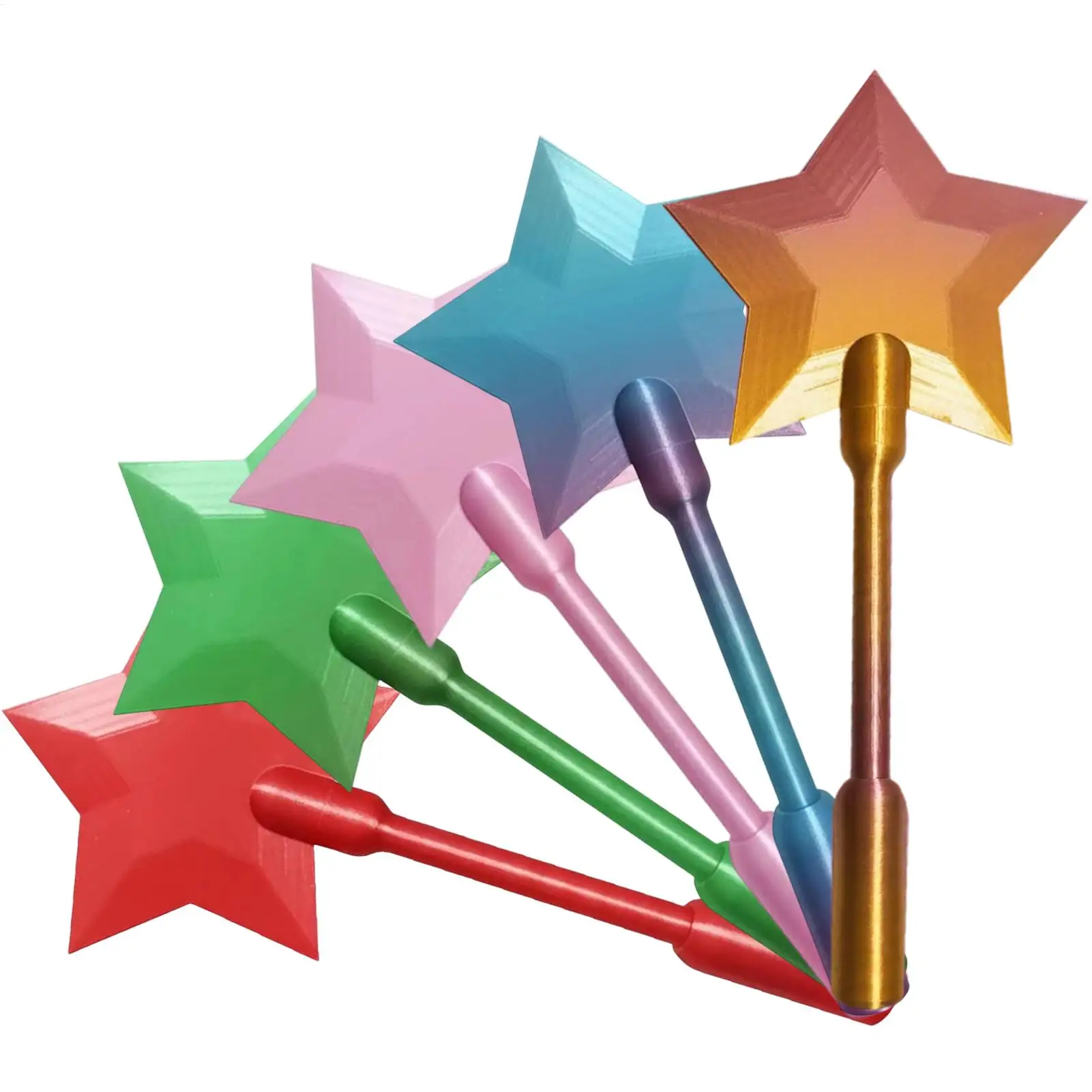 Fashion Creative 3D Printed Wand Tap To Pay Portable Cute Star Magic Wands Holder Funny Lightweight Credit Card Holder Daily Use