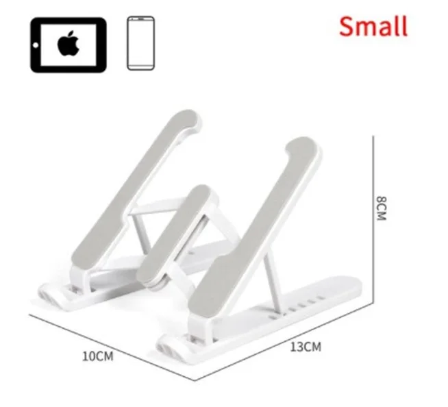 Phone Tablet Stand Height Adjustable Stand White