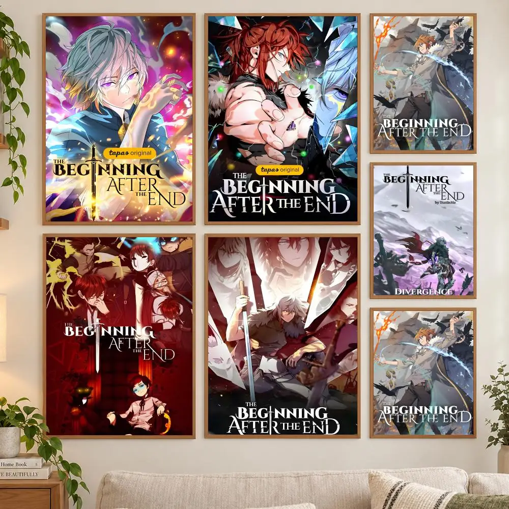Anime The B-Beginning After the End Poster HD art sticky wall waterproof home living room bedroom bar aesthetic decoration