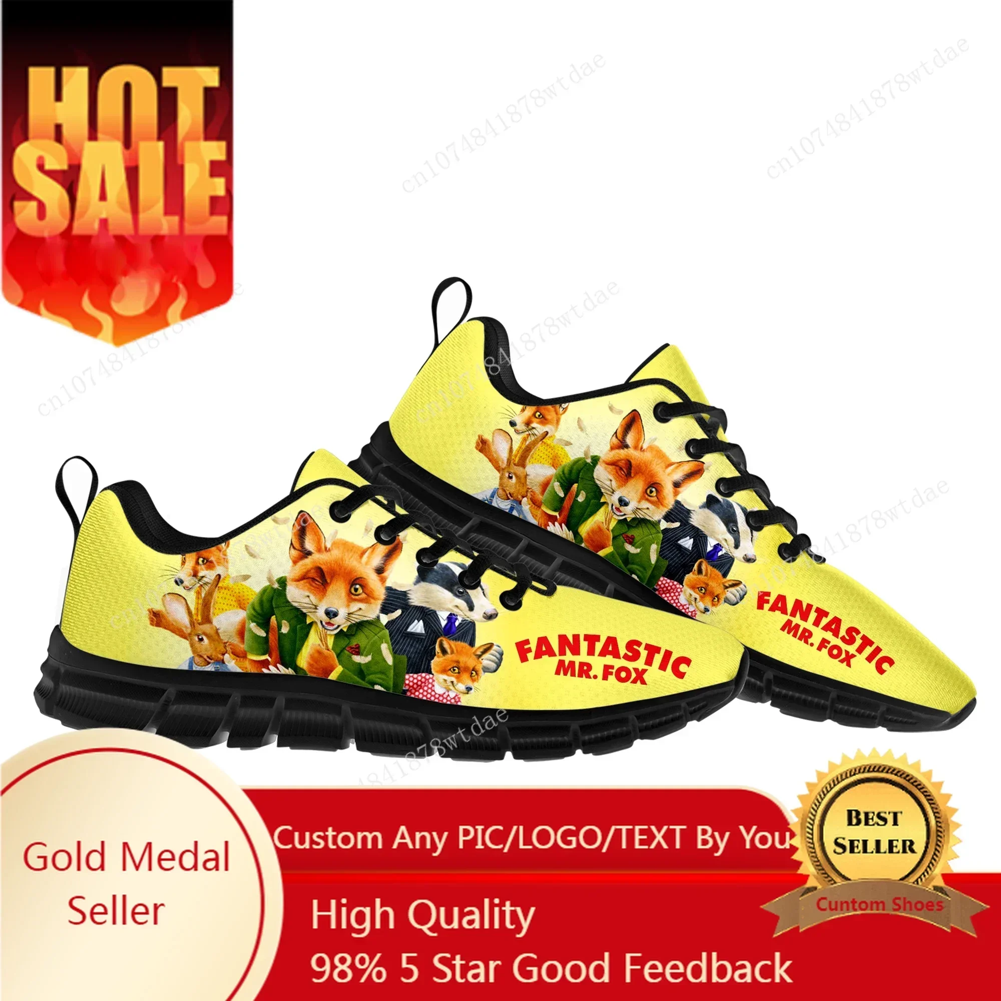 

Fantastic Mr Fox Sports Shoes Mens Womens Teenager Kids Children Sneakers High Quality Sneaker Anime Manga Cartoon Fashion Shoe