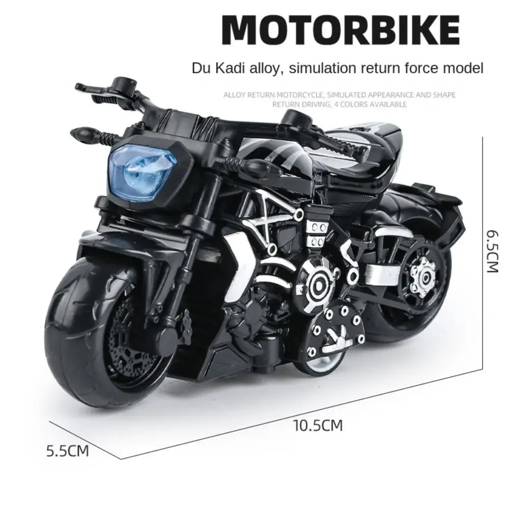 Мини-модель мотоцикла, модель мотоцикла, имитация мотоцикла, локомотив из сплава, модель мотоцикла, детский подарок
