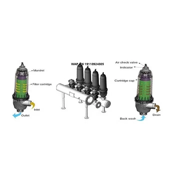 

Agricultural Water Filtration System Water Filter Manual Automatic Backwash Filter