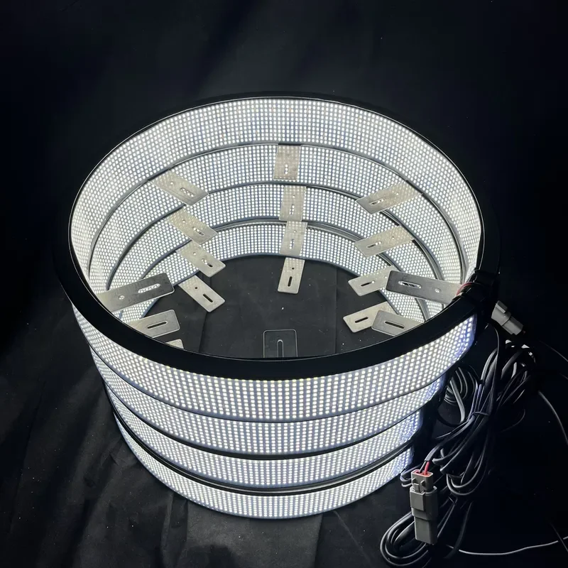 Lumina Double-Sided 10-Row LED Wheel Rings Kit 15