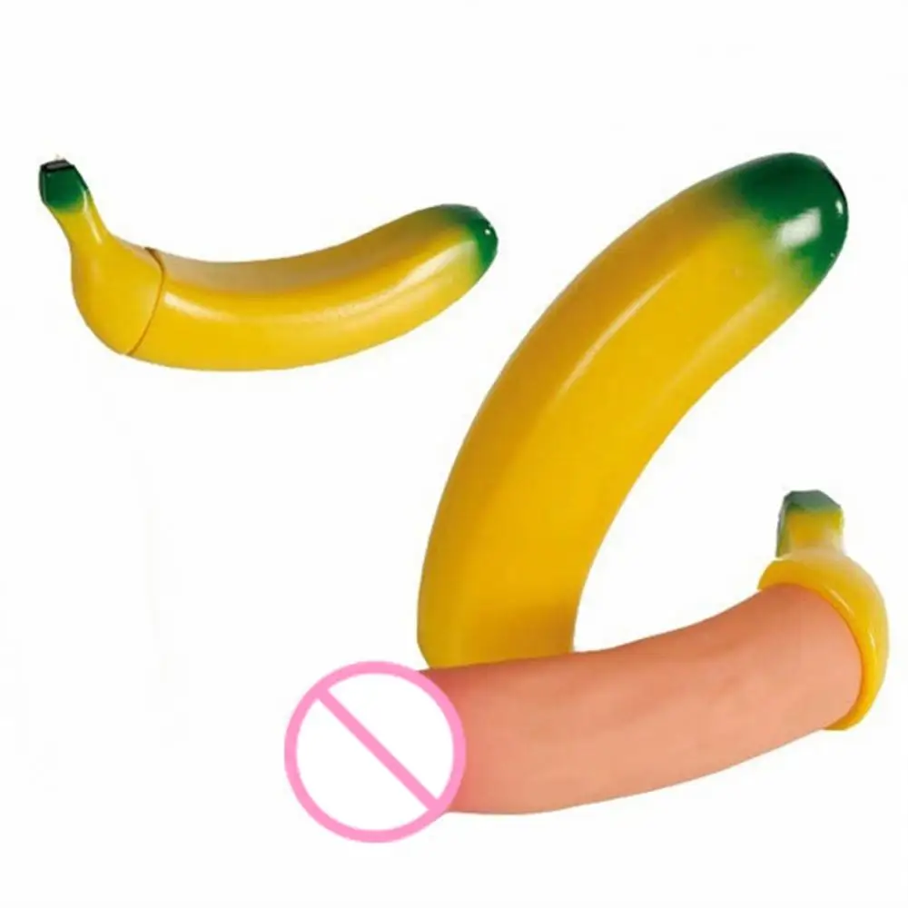 New Wholesale Drop Shipping Banana Prank Jokes Sex Toys Adult Penis Pecker Bachelor Bachelorette Party Gift