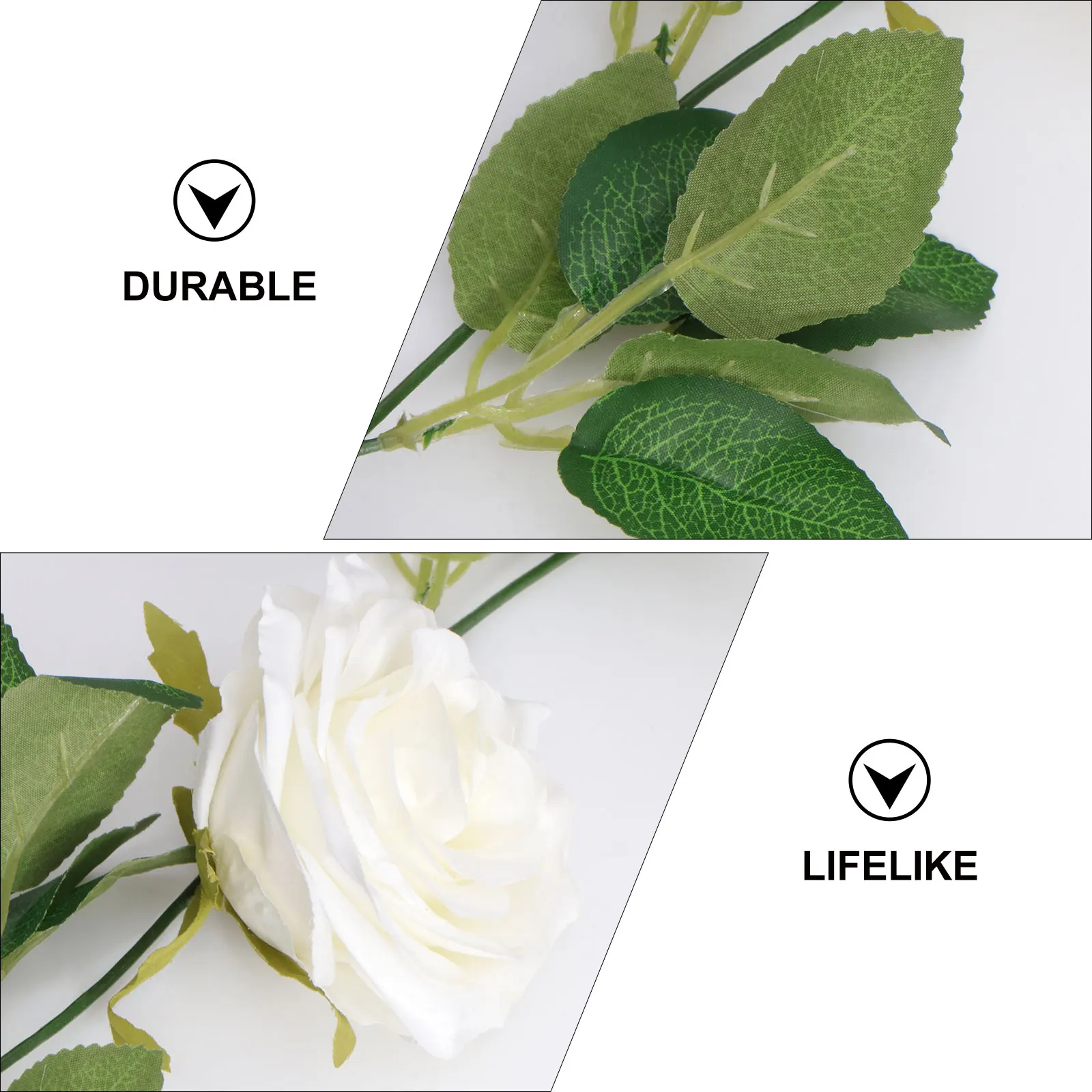 

Rose Simulated Vine Wedding Decorations for Ceremony Decorate Wall Backdrop Reception White Hanging