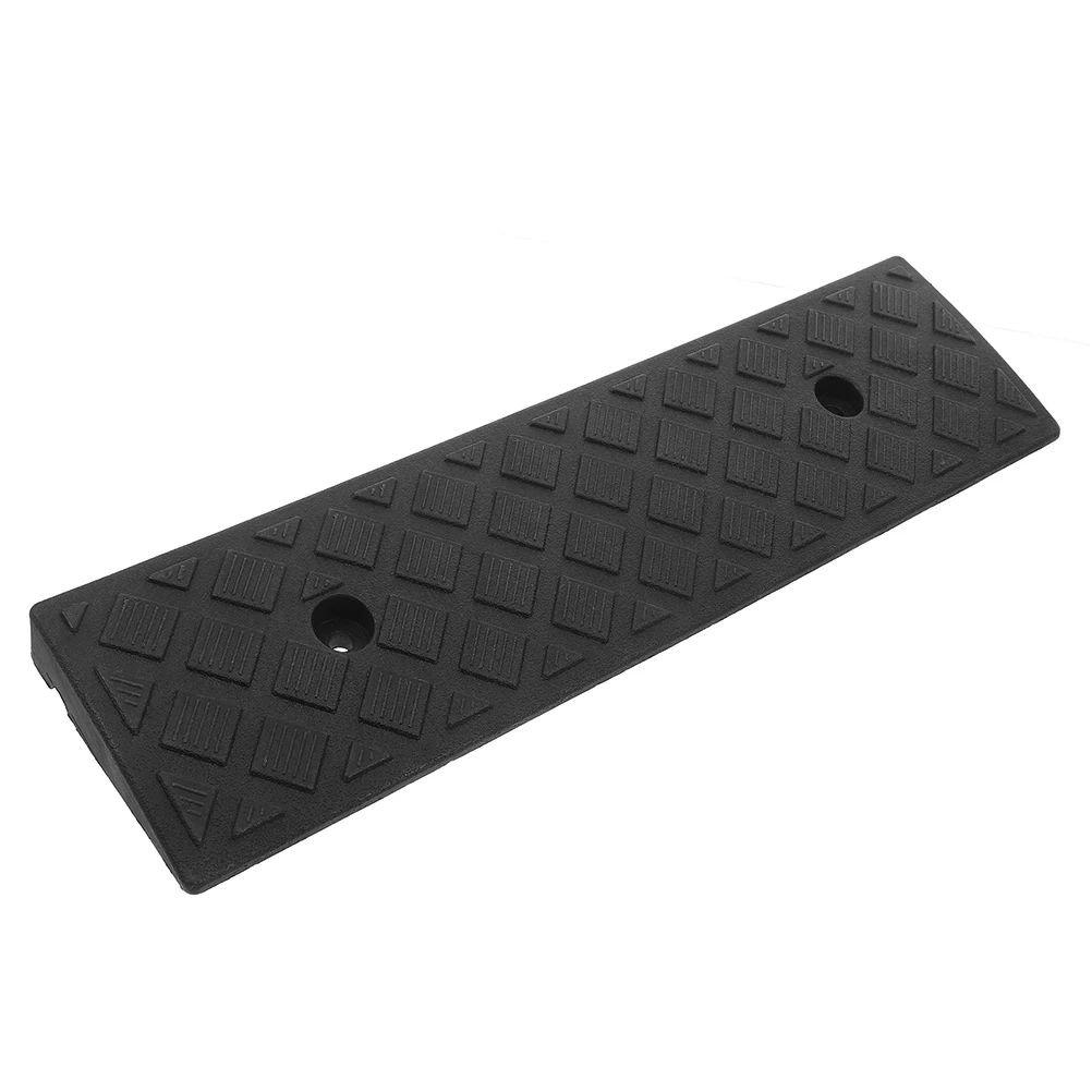

Uphill Pad Car Ramps Plastic Driveway Low Profile Step Mat Portable Lightweight Shock Absorption Anti Slip Shed Ramp Trailer