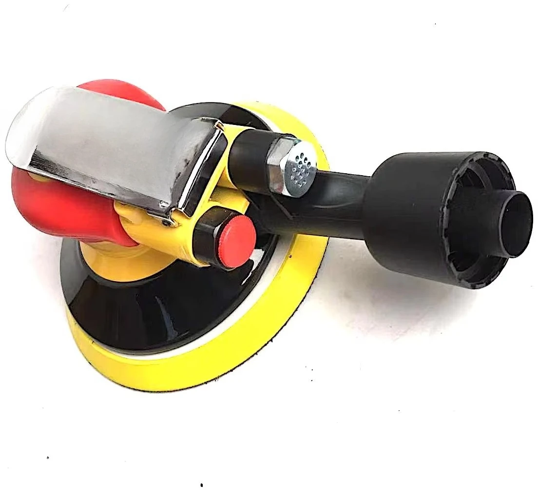 6 In. Professional Central-Vacuuming Random Orbital Sander for Superior Dust Management 3/32 In. orbit Delivers a Swirl-free Fin