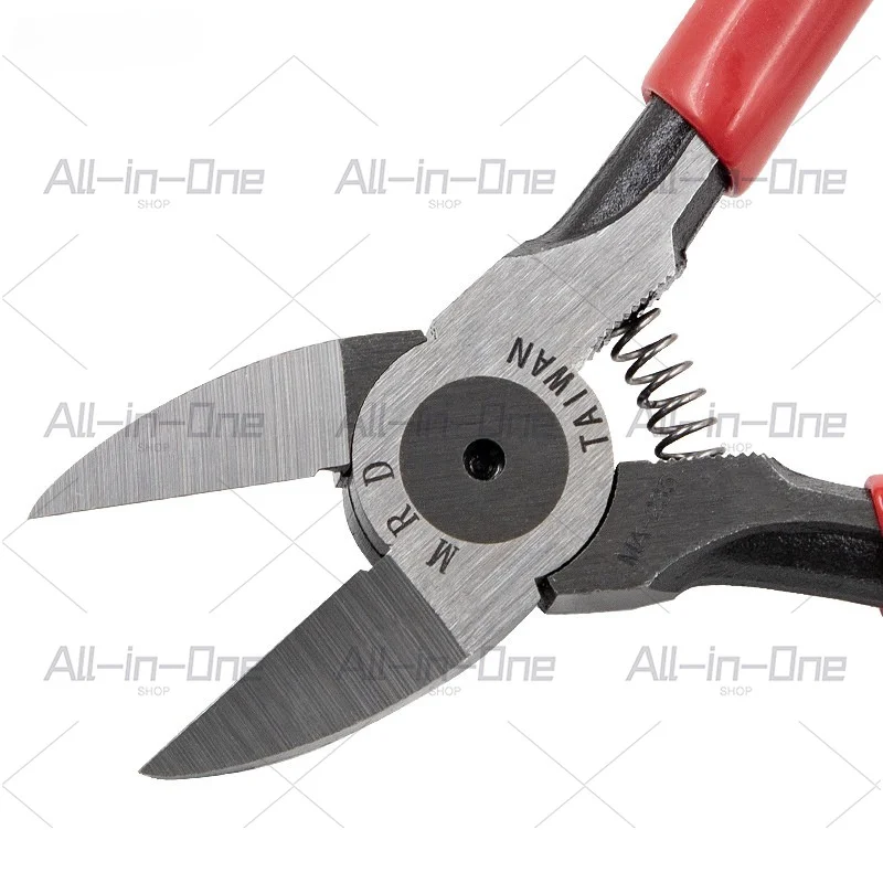 This original nozzle pliers 150mm wire cutters special alloy steel sharp and labor-saving 6-inch oblique pliers