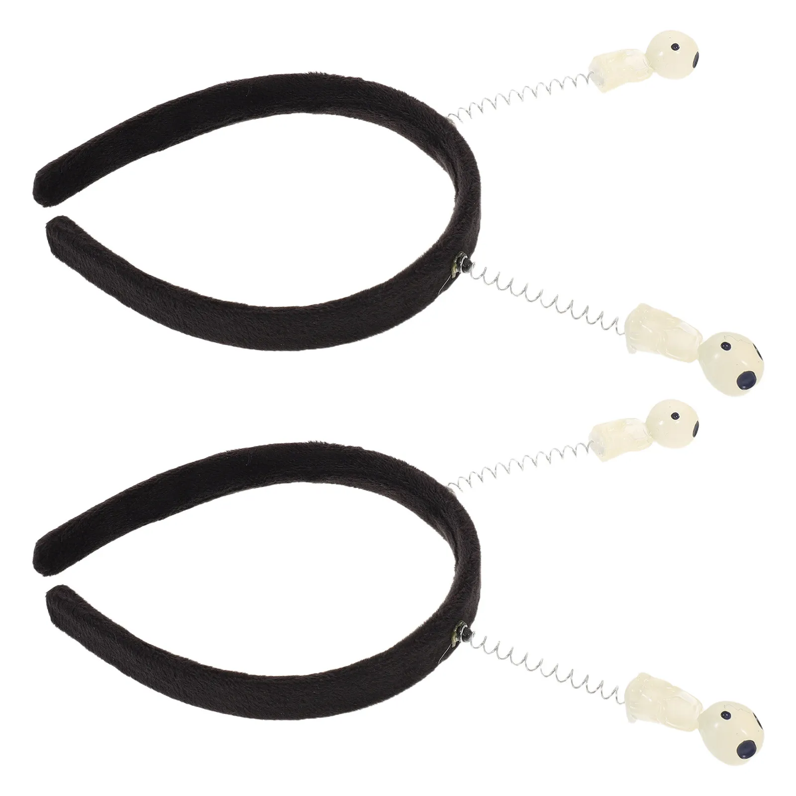 

2 шт. светящиеся в темноте повязки на голову, аксессуар для вечеринки в космическом стиле, забавный головной убор для косплея на Хэллоуин для взрослых