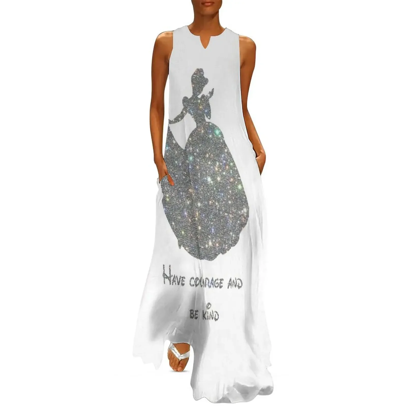 

Have courage and be kind Princess Long Dress Clothing dresses for women Dress