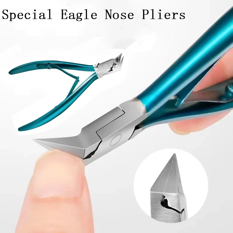 

Profesional Nail Cutter Cuticle Nippers Stainless Steel Ingrown Toenail Scissors Dead Skin Removal Nail Clipper Pedicure Tools