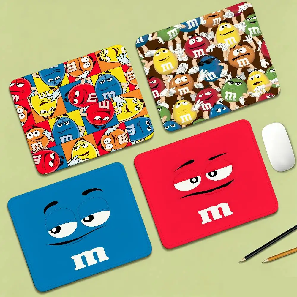 M&Ms Chocolate DIY Office Student Gaming Thickened Large Writing Pad Non-slip Cushion Mouse Pad for PC Mouse Carpet