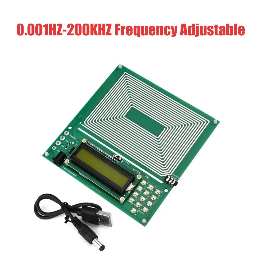 

Adjustable 0.001HZ-200KHz 7.83HZ Schumann Resonance Ultra-low Frequency Pulse Wave Generator Audio Resonator