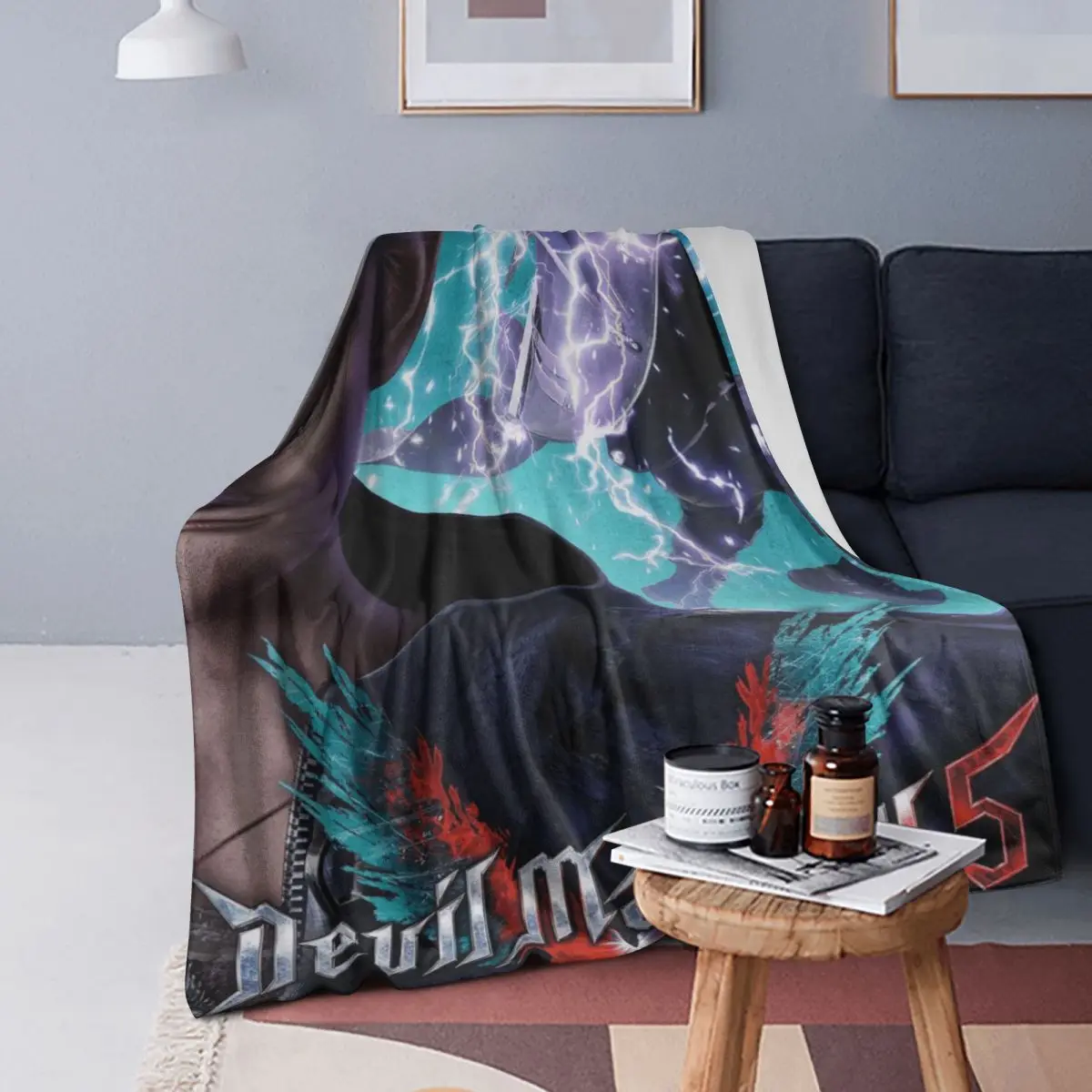 

D-Devil May Cry DMC игровое геймерское одеяло мягкое теплое фланелевое одеяло покрывало для кровати гостиной пикник путешествия домашний диван